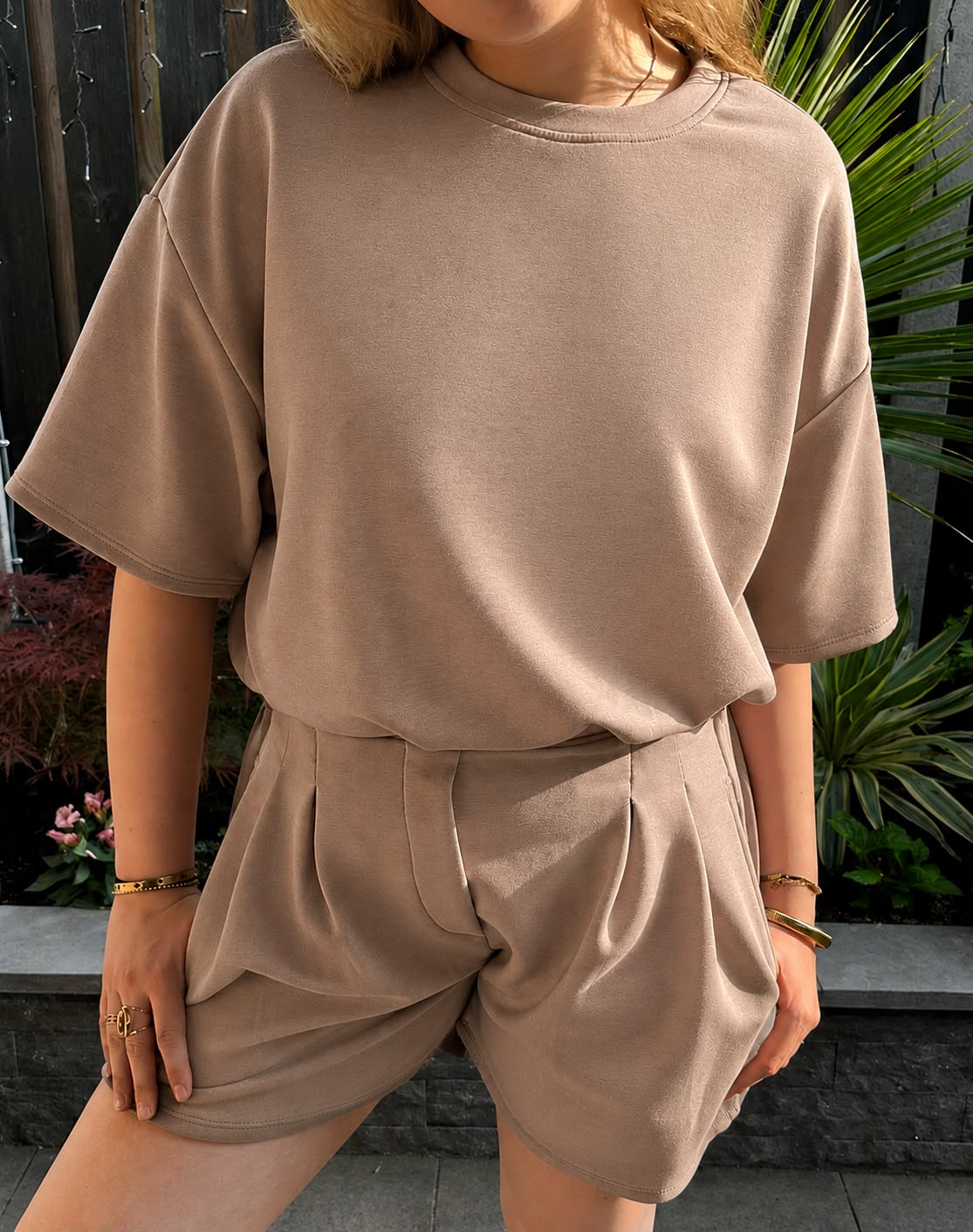 Comfy set - taupe