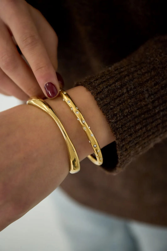 Twinkle bangle - goud