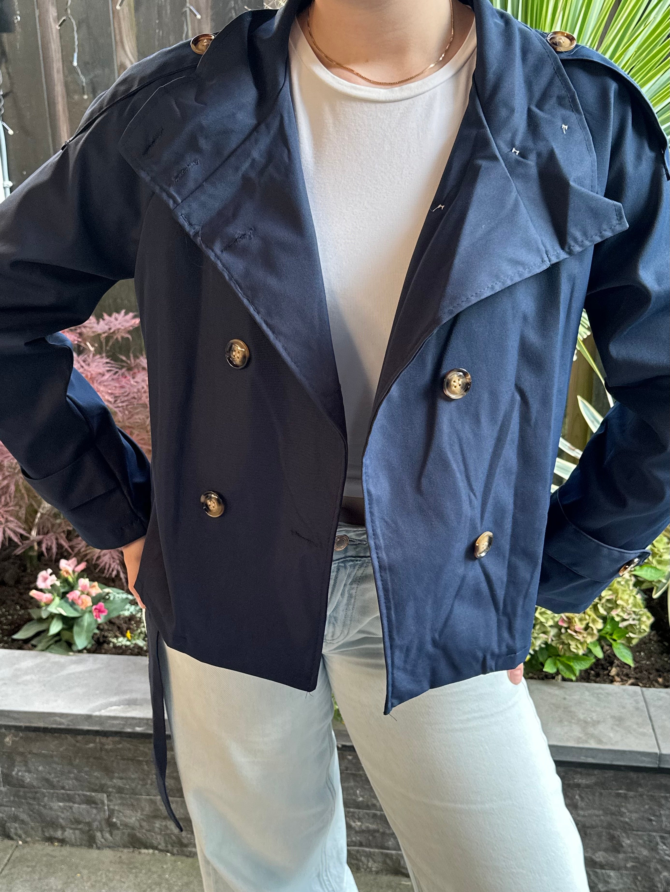 Trenchcoat - navy
