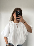 Bow blouse - wit