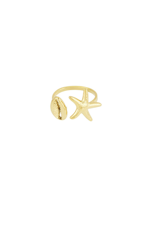 Beach ring - goud
