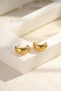Gold studs oorbellen - goud