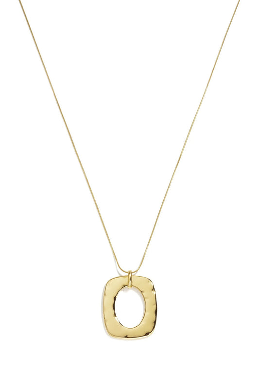 Boxy long ketting - goud