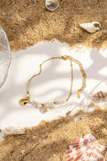 White shell armband