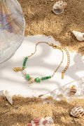 Green shell armband