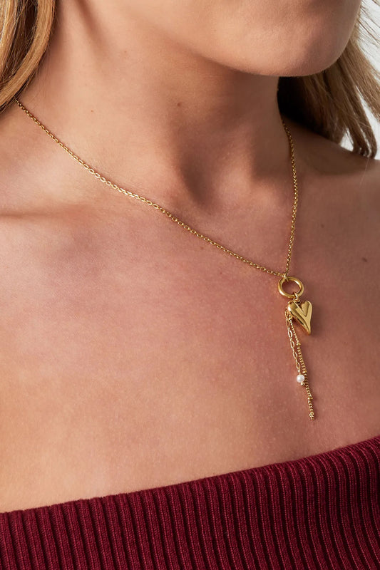 Pure heart ketting - goud