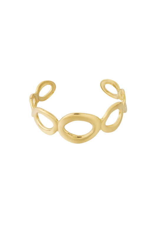 Aura bangle - goud