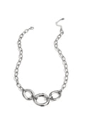 Chunky schakelketting - zilver