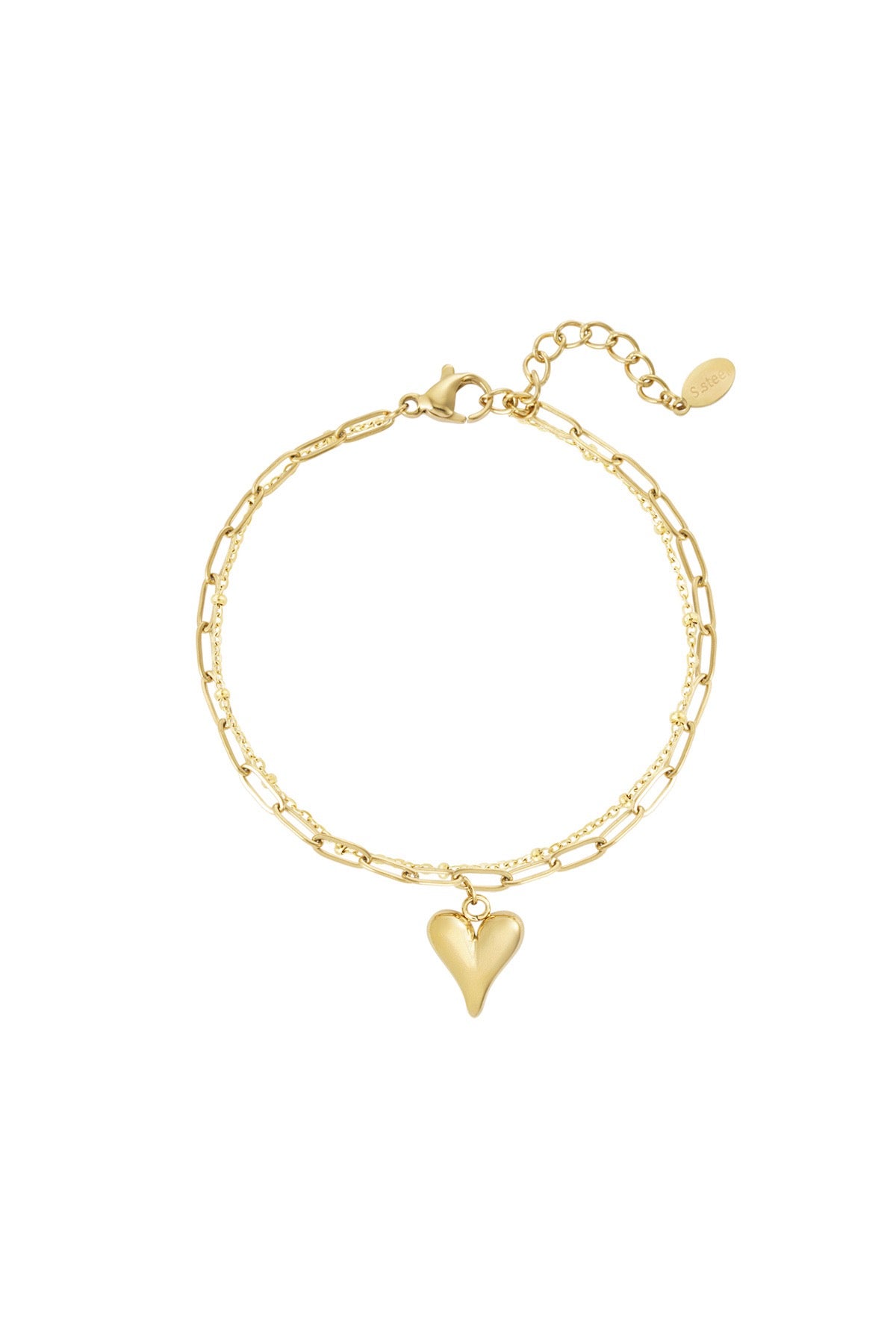 Loving layers armband - goud