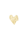 Big heart ring - goud