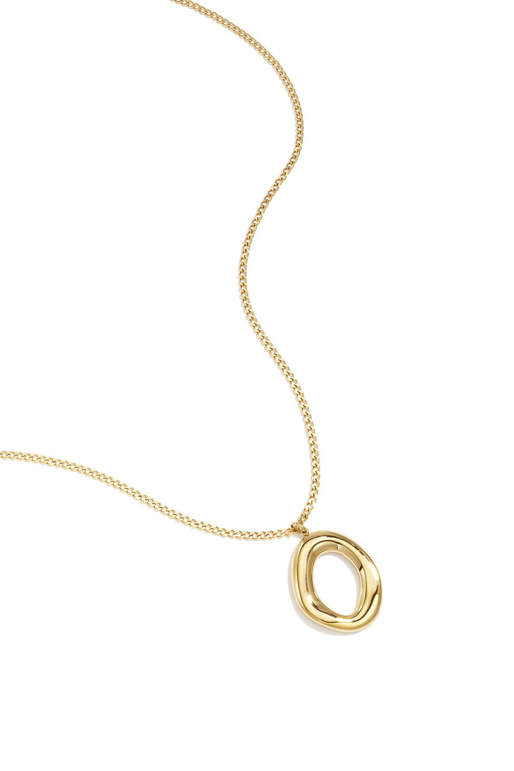 Long chunky ketting - goud