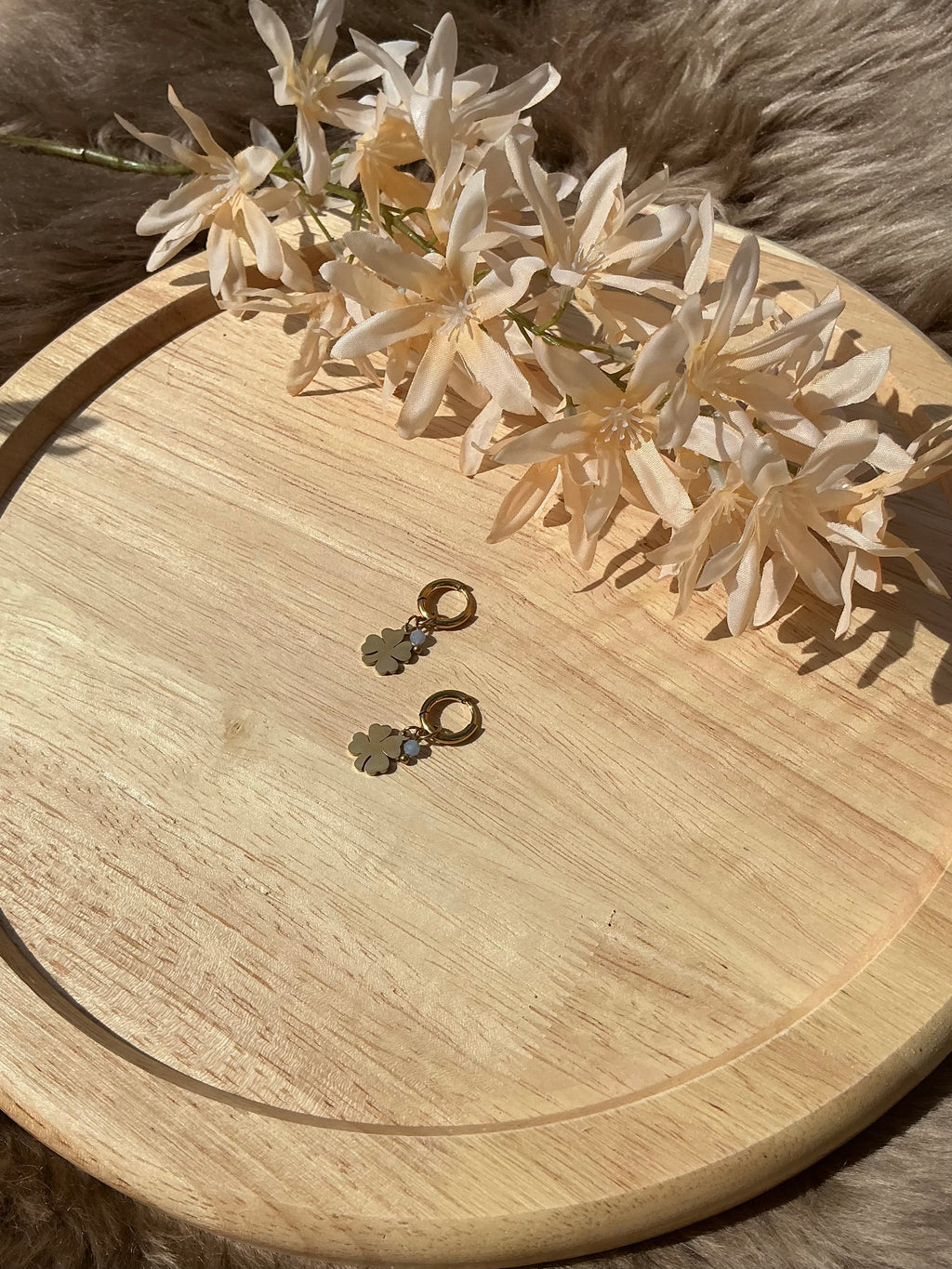 Lucky oorbellen - goud