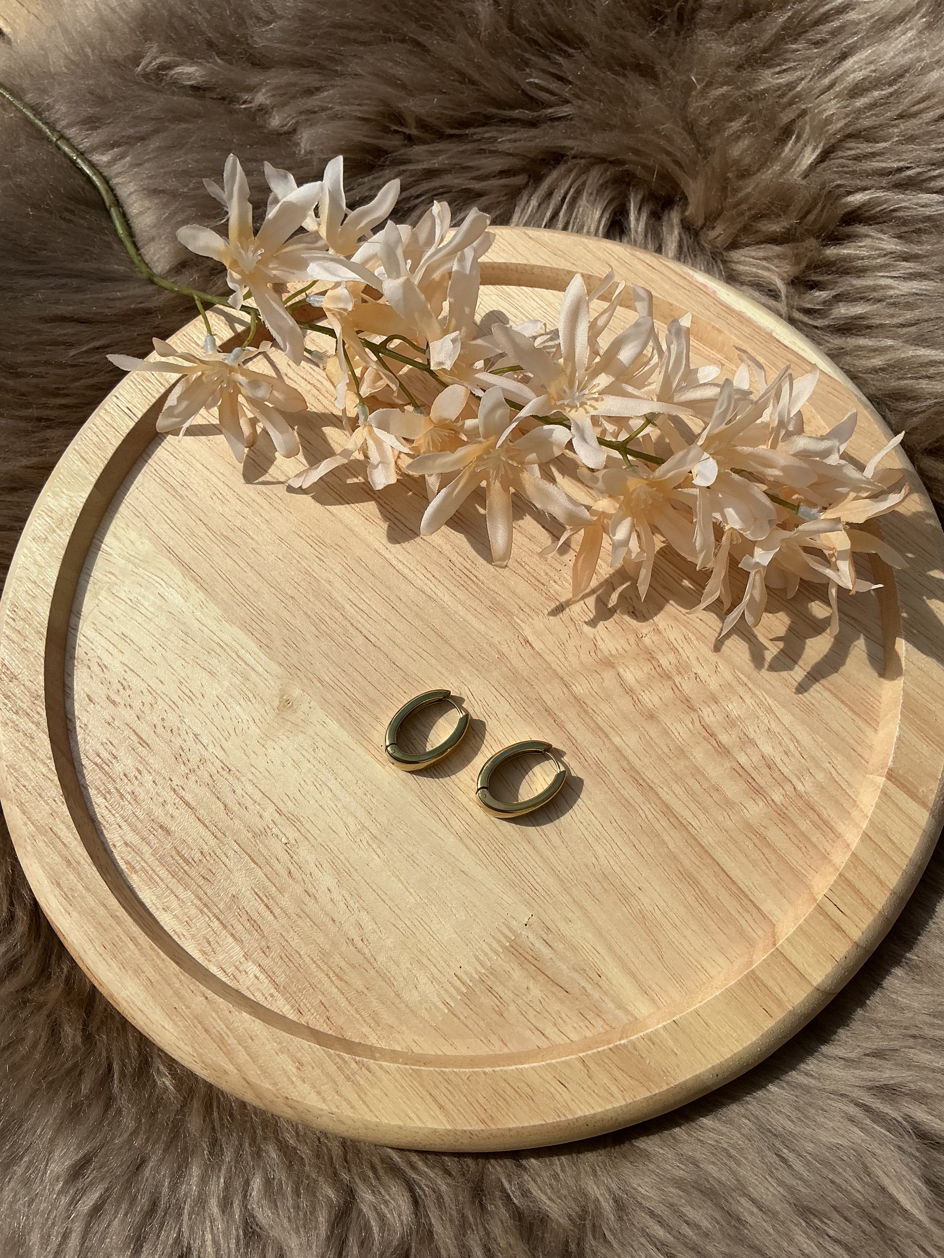 Classy hoops - goud