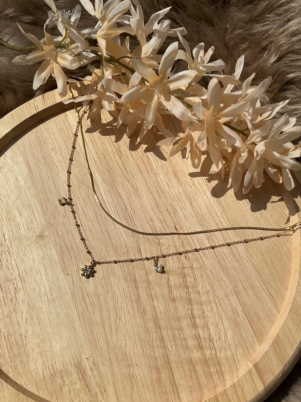 Star layers ketting - goud