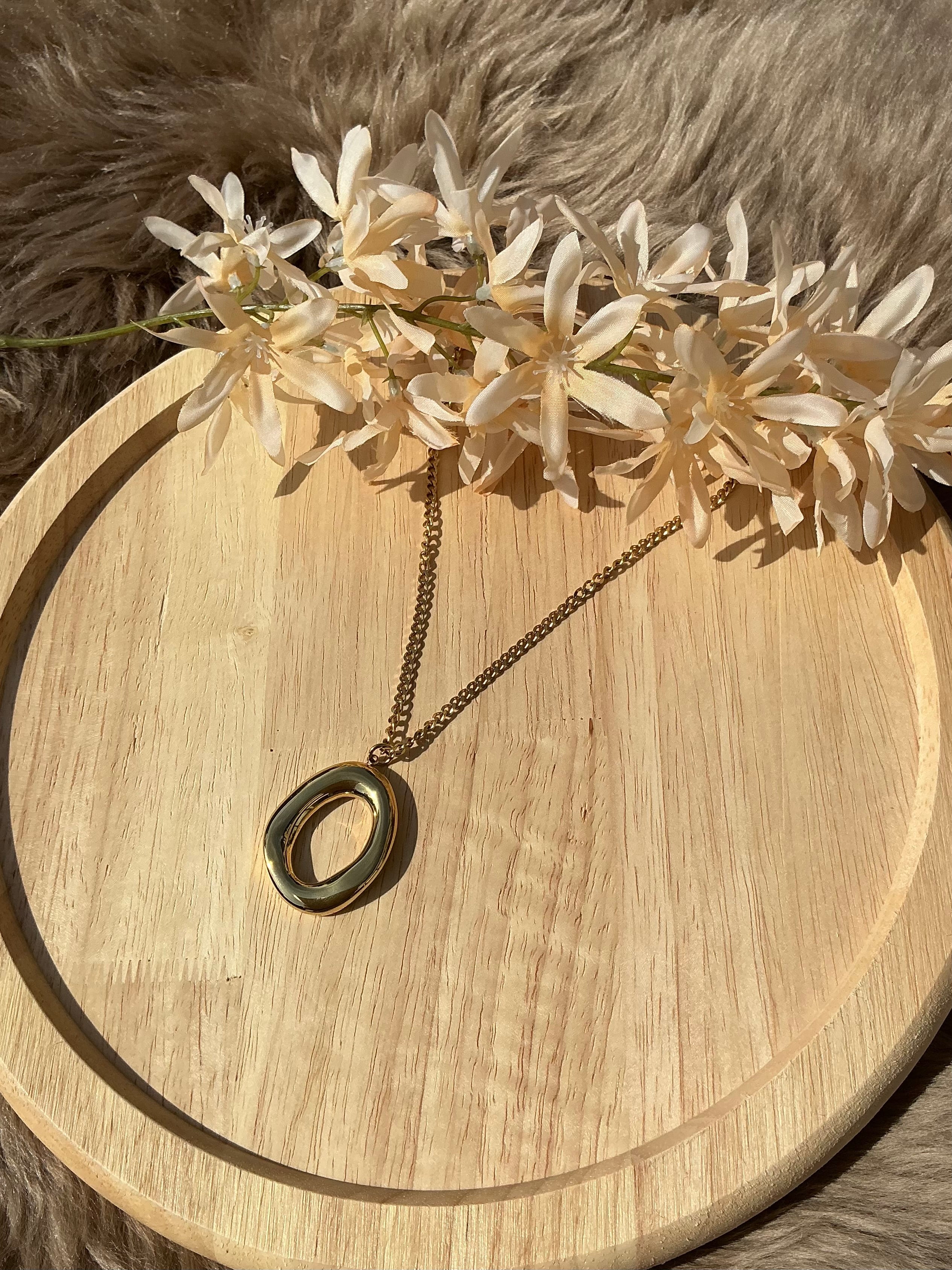 Long chunky ketting - goud