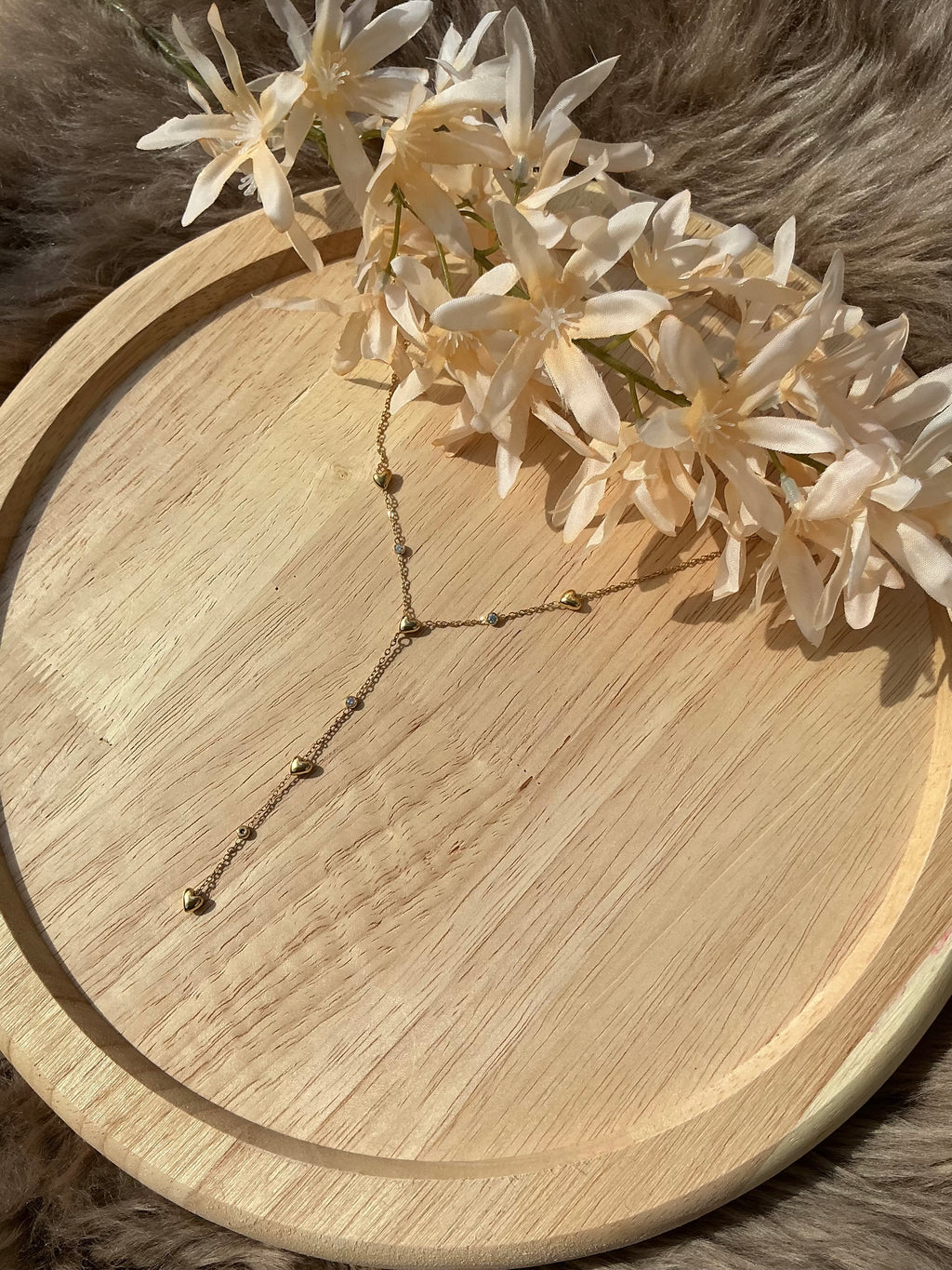 Y-line ketting - goud